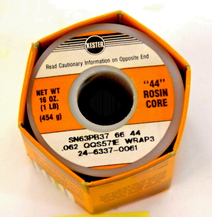 Genuine Kester 24-6040-0061 Rosin Core, 0.062" dia., 1 lb. FAST FREE SHIPPING