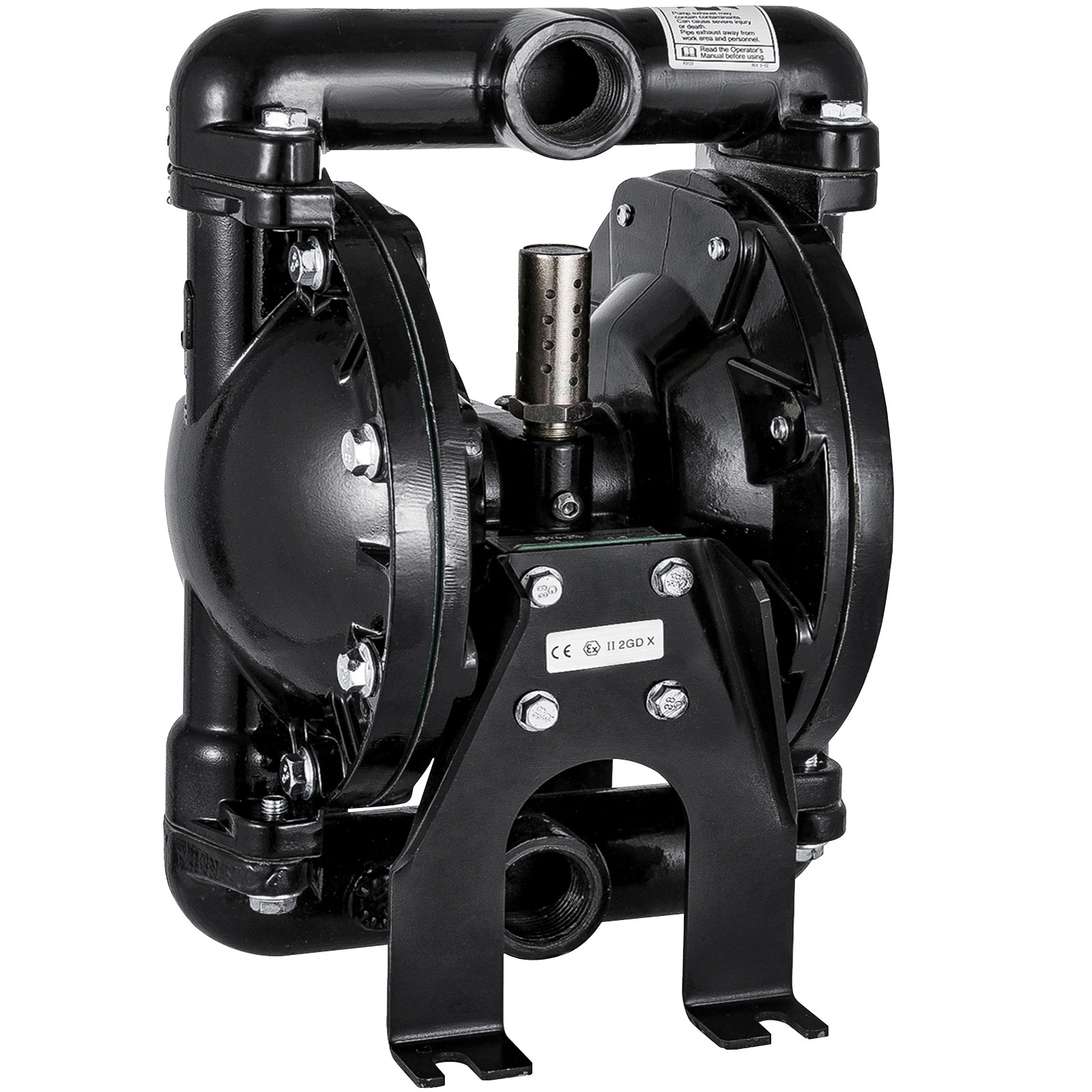 Air-Operated Double Diaphragm Pump 24 GPM 1 Inch Inlet And Outlet