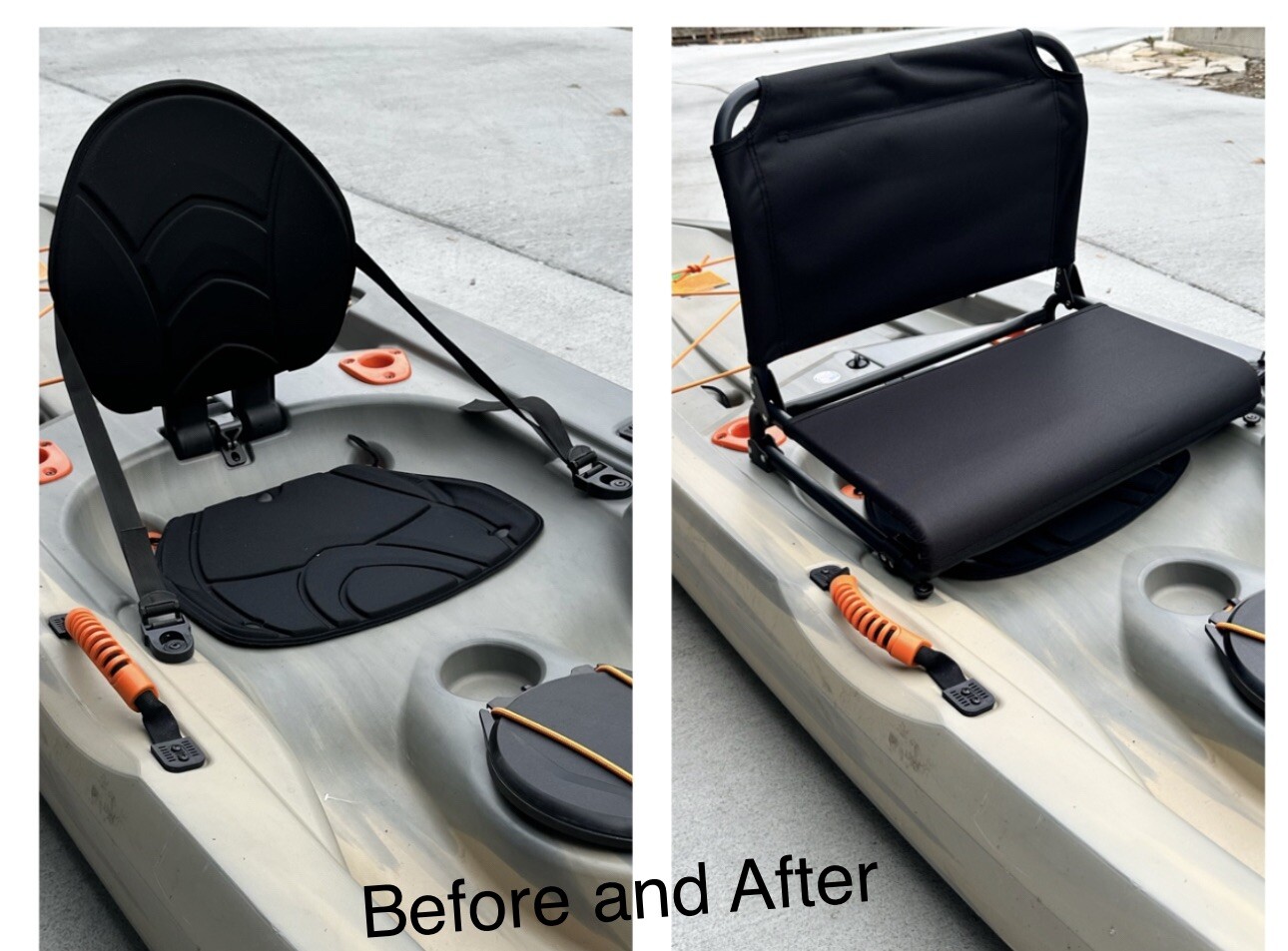 Lifetime Kayak Seat Replacement / Upgrade Kit for Tamarack Tahoma Tioga and More