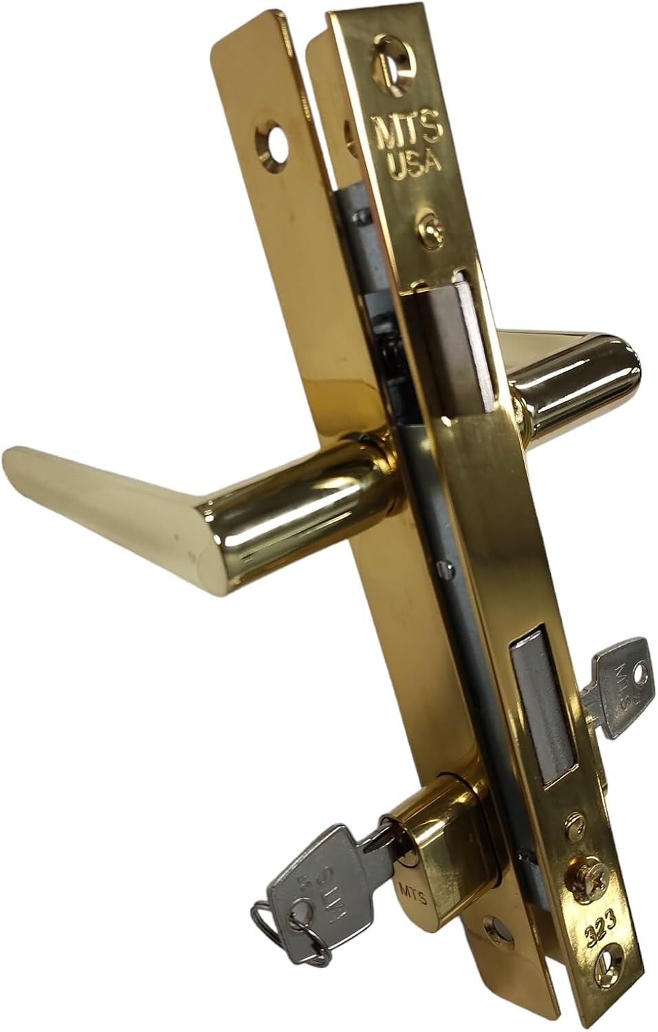 Papaiz Storm Door Lock - Double & Single Cylinder - Multiple Colors FREE SHIP