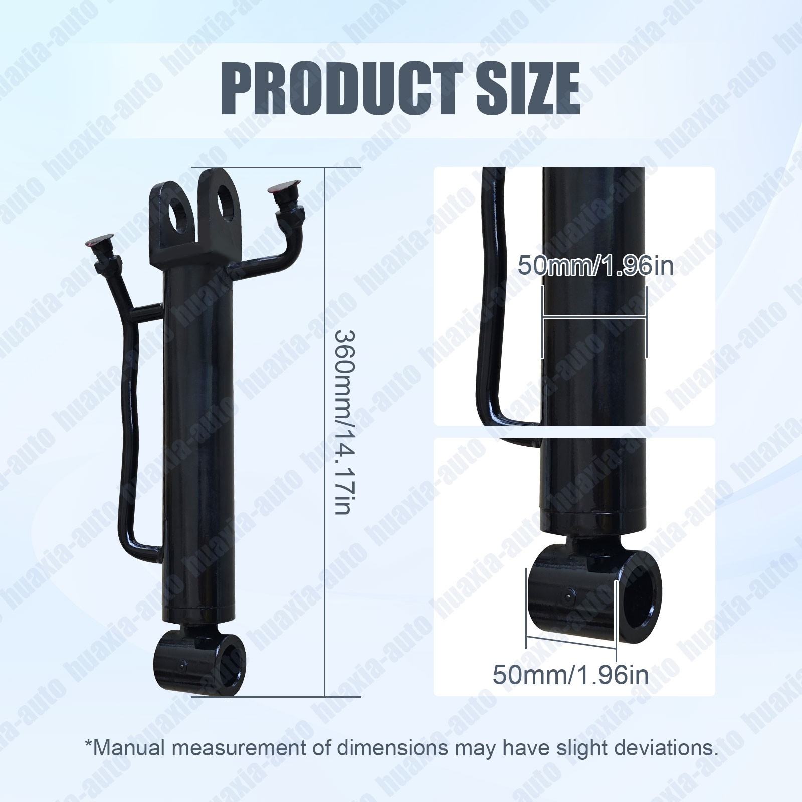 Mini excavator 3-hole thumb clamp oil cylinder replacement parts, brand new