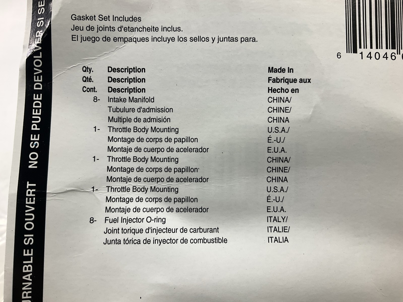 Fel-Pro MS93205 Intake Manifold Gasket Set For 1999-2007 Dodge 4.7L V8 SOHC