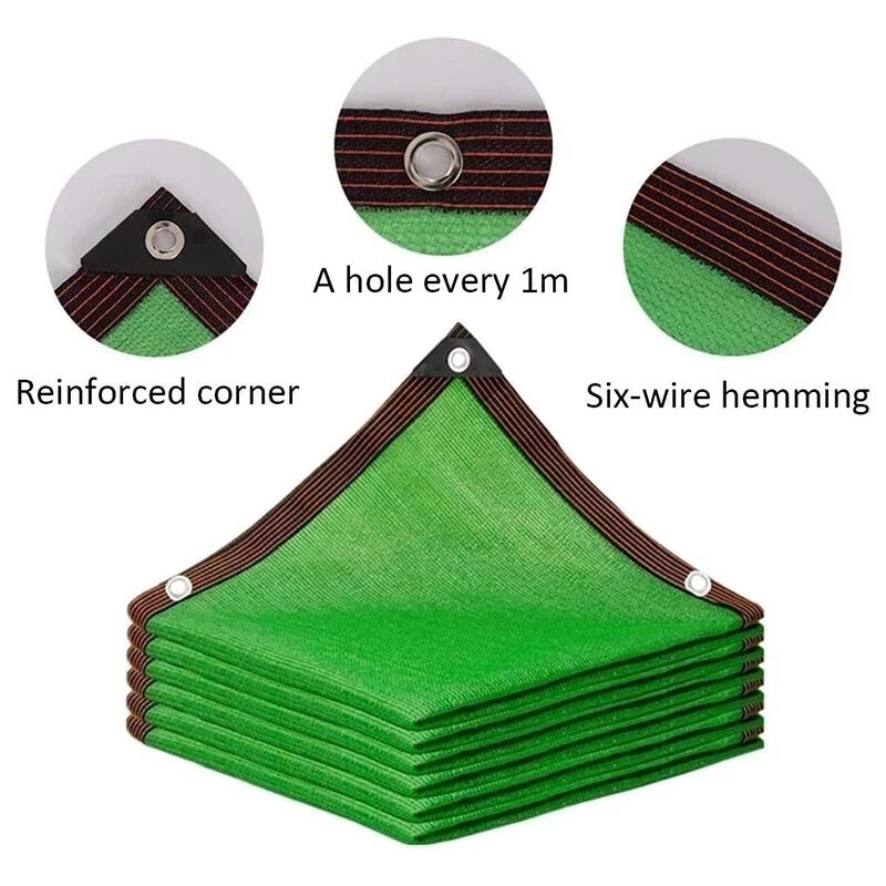 Sunshade Net Anti-UV Garden Balcony Plant Shade Cover Net Patio Car Sun Shade
