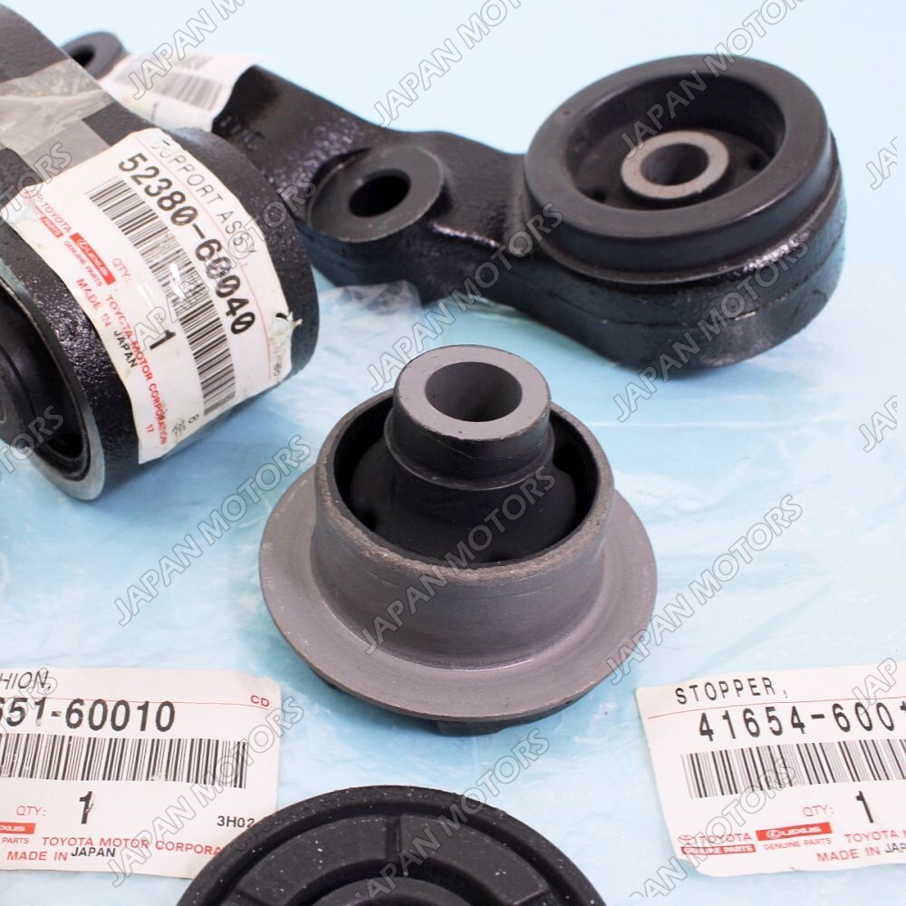 💯 OEM Toyota Land Cruiser Lexus LX470 Front Differential Bushing & Support Kit