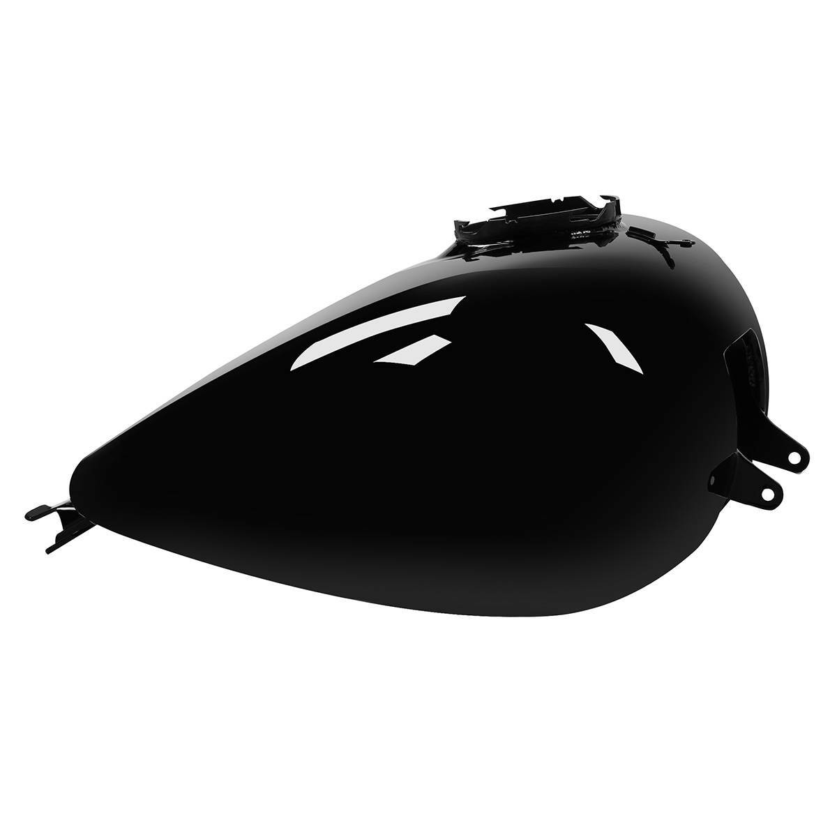 Vivid Black 6 gallon Fuel Gas Tank Fit For Harley Electra Road Glide 2008-2023