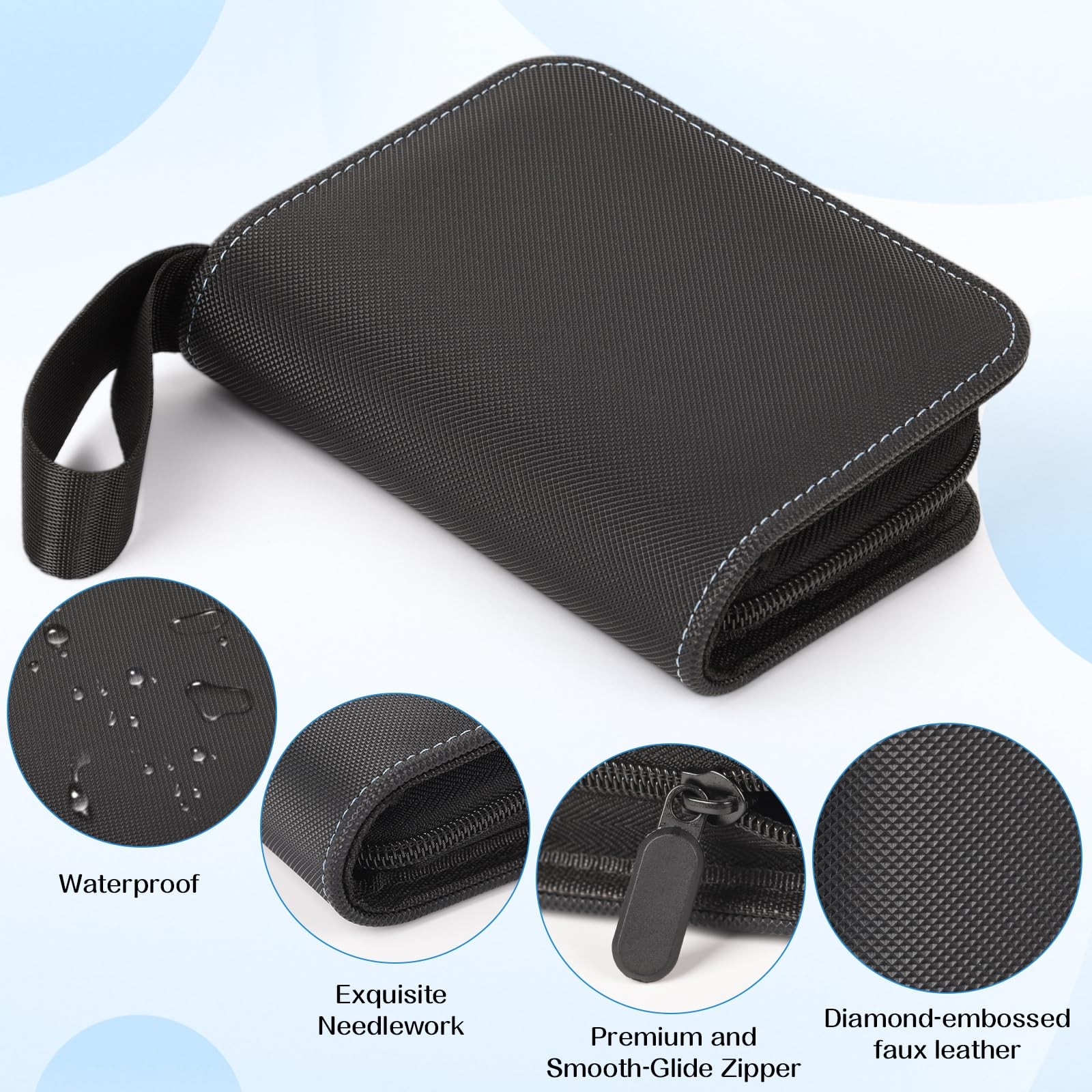 1 Pocket Card Binder – Collectible Trading Card Album, Single Card Holder wit...