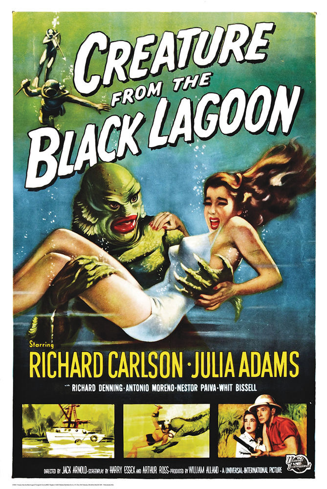 Creature from the Black Lagoon Movie Poster - 24" x 36"