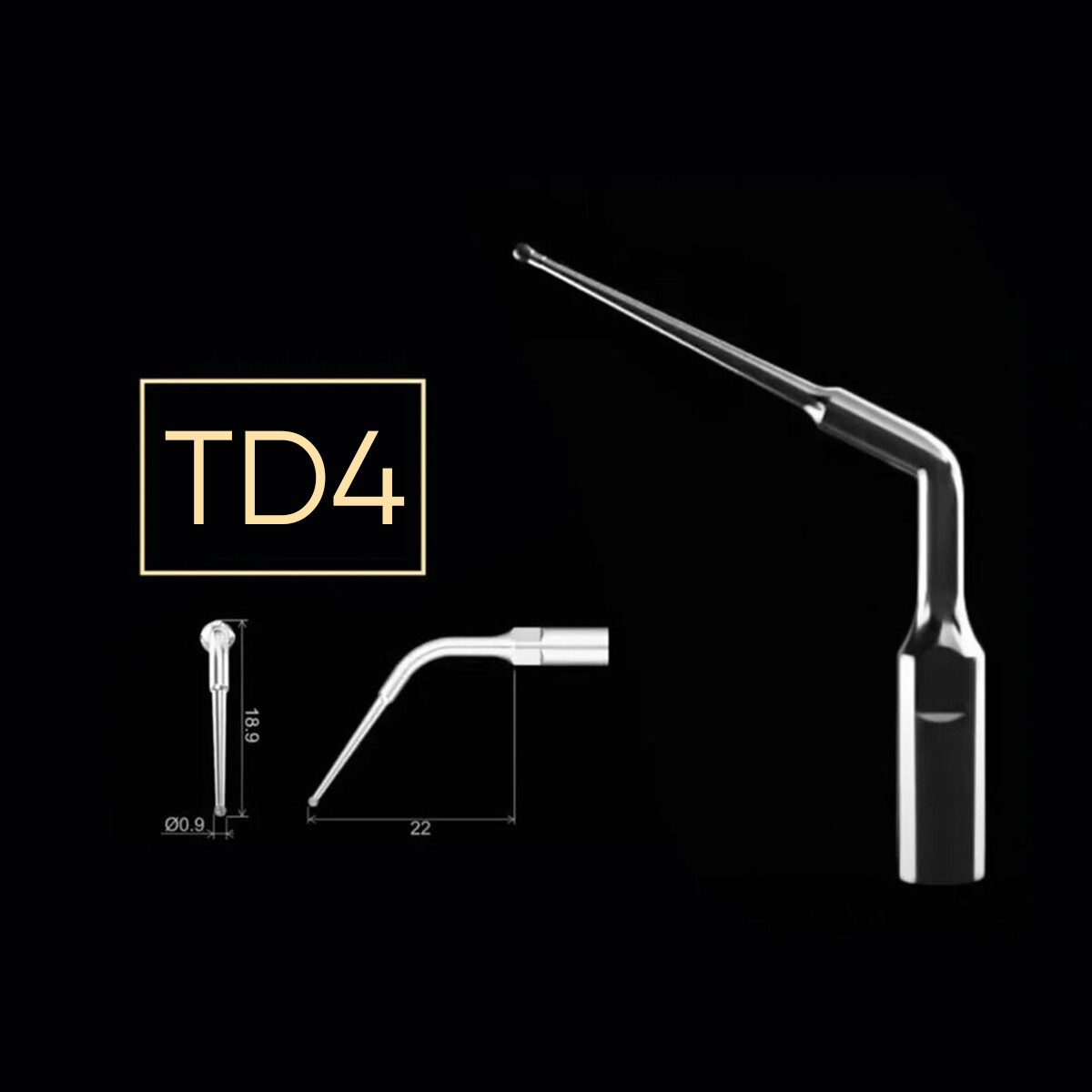 Woodpecker Dr Talal's Endo Kit Endodontic Ultrasonic Scaler Tips Kit Set TD1-TD6