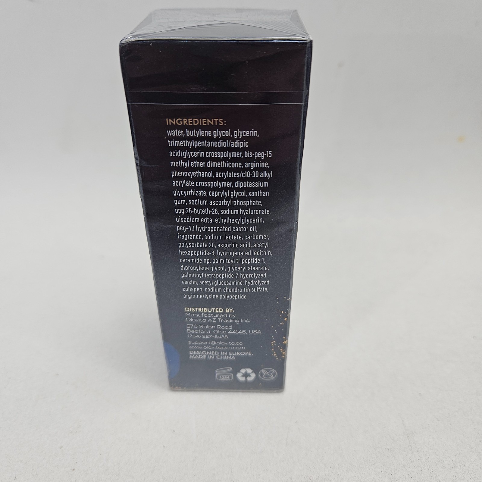 OLAVITA Liquid Solution Age Erase Formula Anti aging 1.01 OZ Genuine Authentic