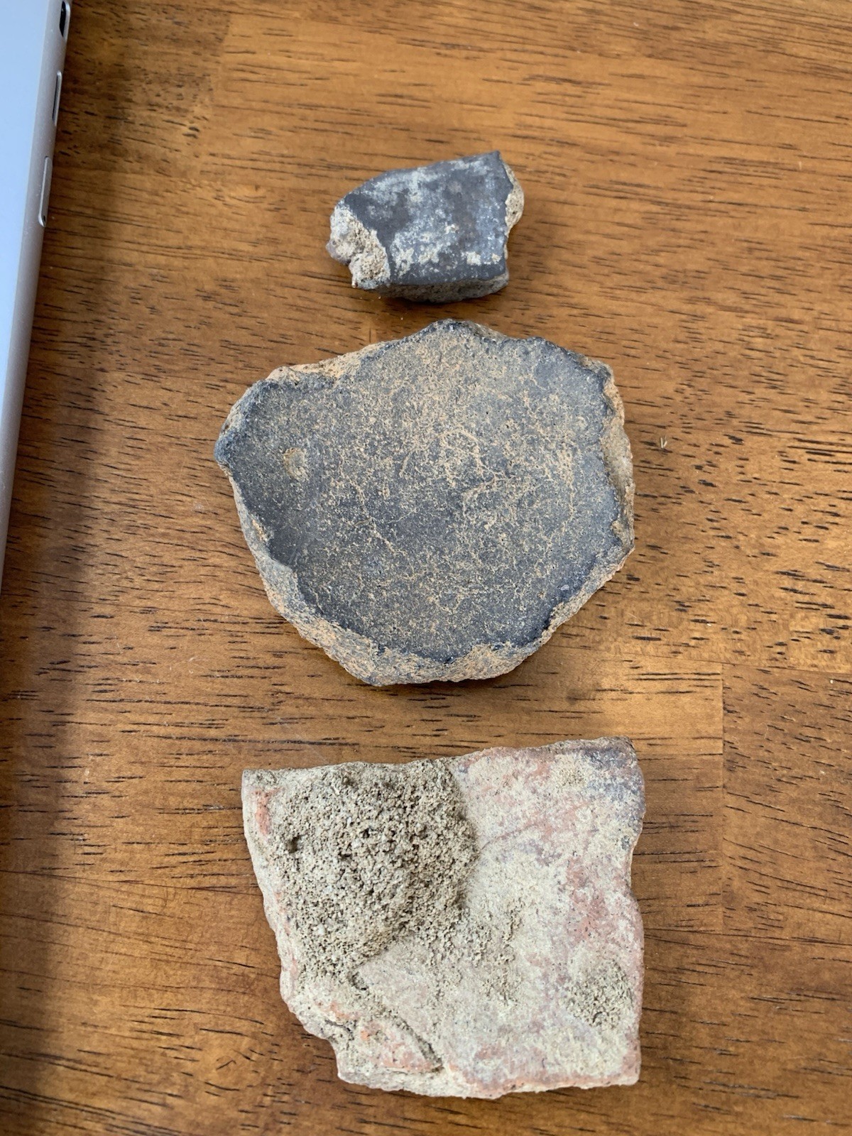 Authentic American Indian Artifacts Found Near Kingstree, SC pottery shards