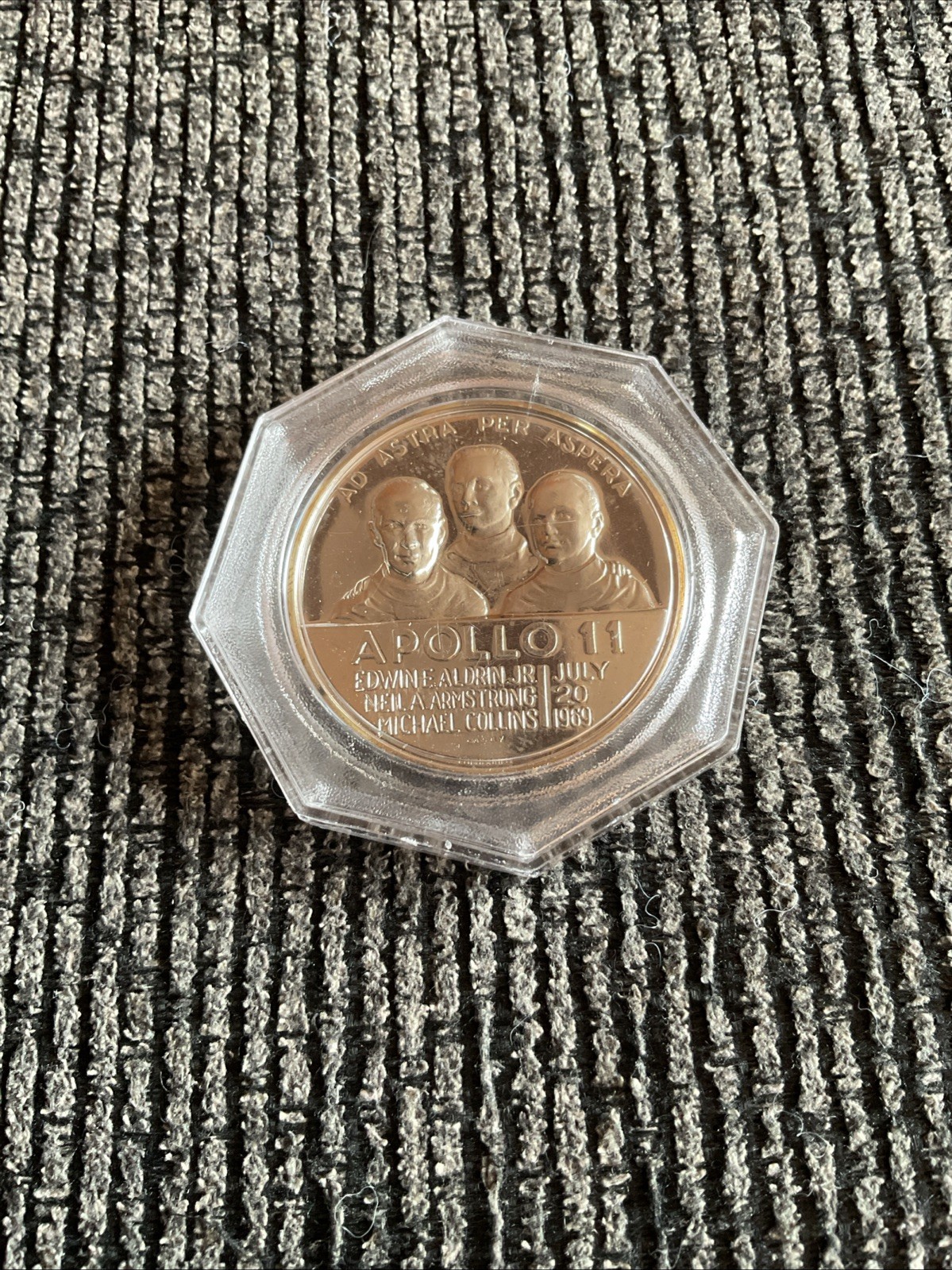 Collectible Junk Drawer Coin Lot APOLLO 11 FIRST ON THE MOON COMMEMORATIVE