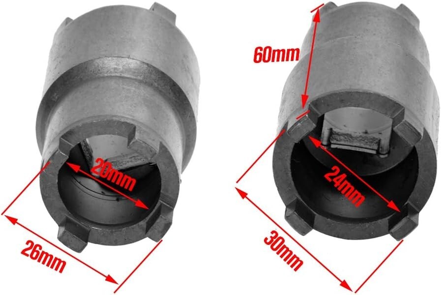 20mm 24mm Clutch Lock Nut Spanner Socket Tool Honda GL1100 GL 1100 80 81 82 83