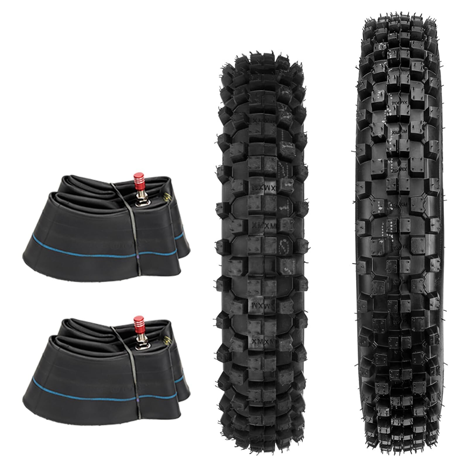60/100-14 2.50-14 80/100-12 3.00-12 Tire and Inner Tube For 90cc 110cc 125cc SSR