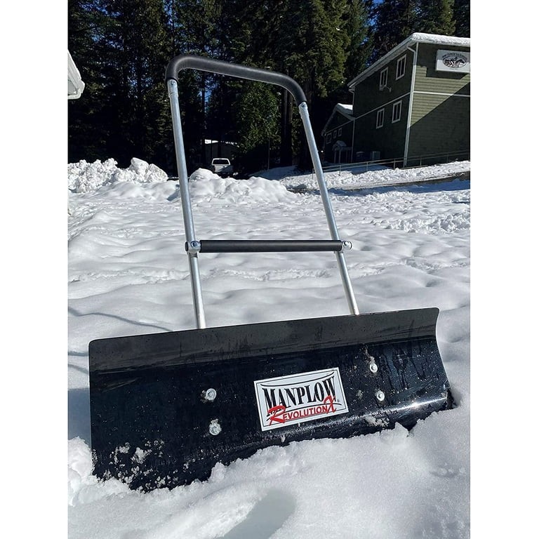 MANPLOW RevolutionX Snow Pusher with U Handle (48 Inch). NEW/SALE/FREESHIP