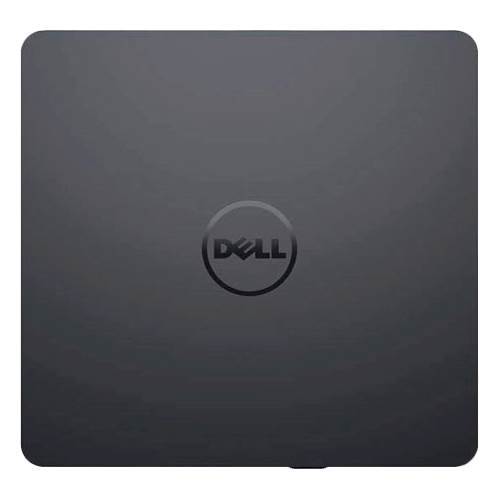 Dell - USB Slim DVD+/- RW Drive - Plug and Play - DW316 - Black