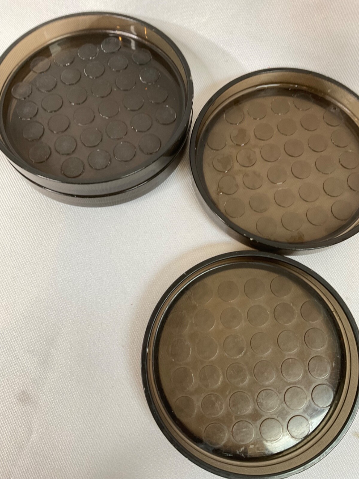 MCM Dansk Coasters Denmark Gray Acrylic 4