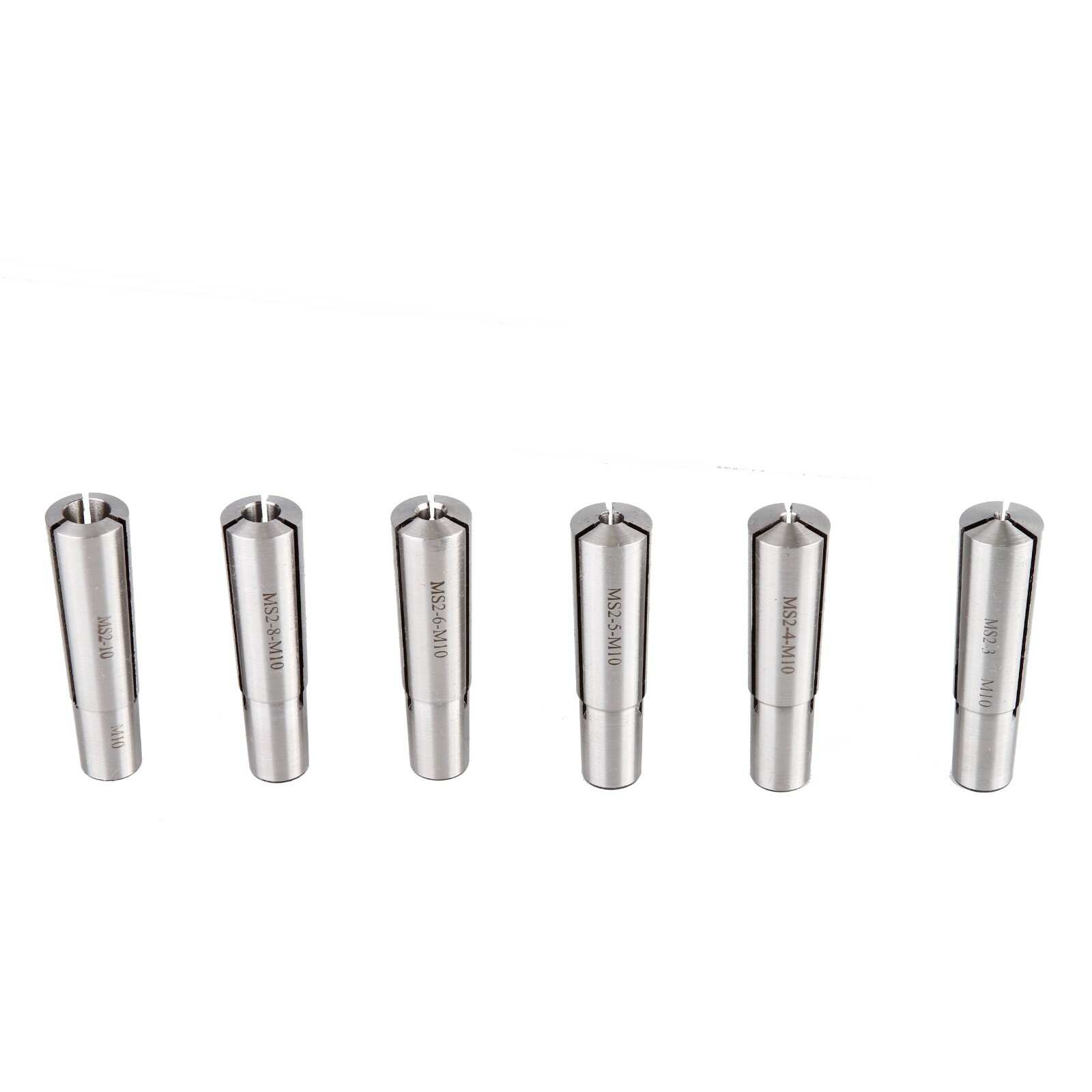 NEW PRECISION MT2 COLLET SET 3-12mm 6PCS TIR0.0004"/10μm CNC MILL TOOL USA SELL