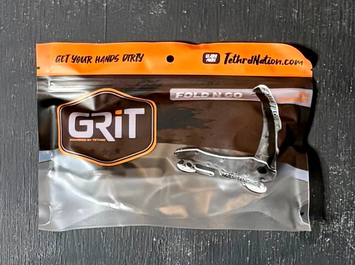 Tethrd Grit Fold N Go Saddle Hunting Accessory New