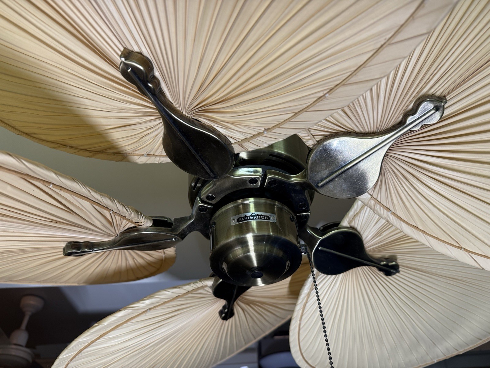 Fanimation Islander Natural Palm Blade 52” Ceiling Fan