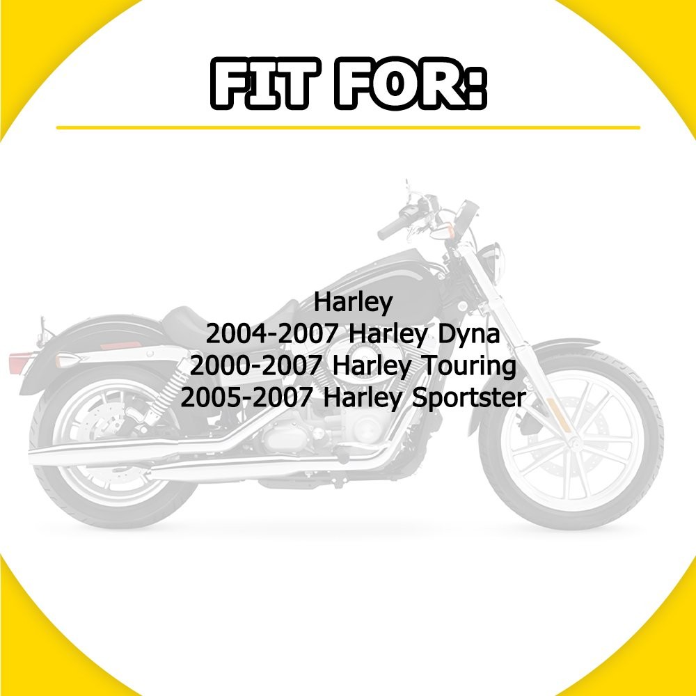 For 2004-2007 Harley Dyna 1" Axle Sealed Wheel Bearings 9247 Front Or Rear 04-07