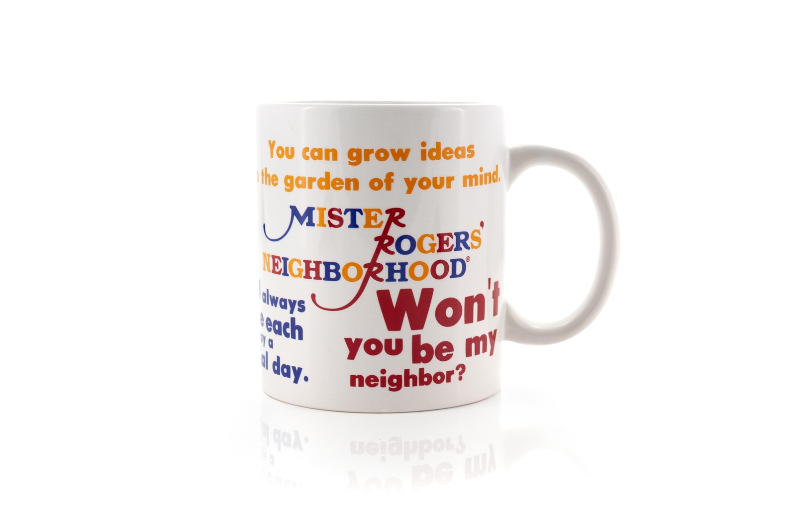 Mister Rogers Sweater Changing Mug | Sweater Changes With Heat | Holds 16 Ounces