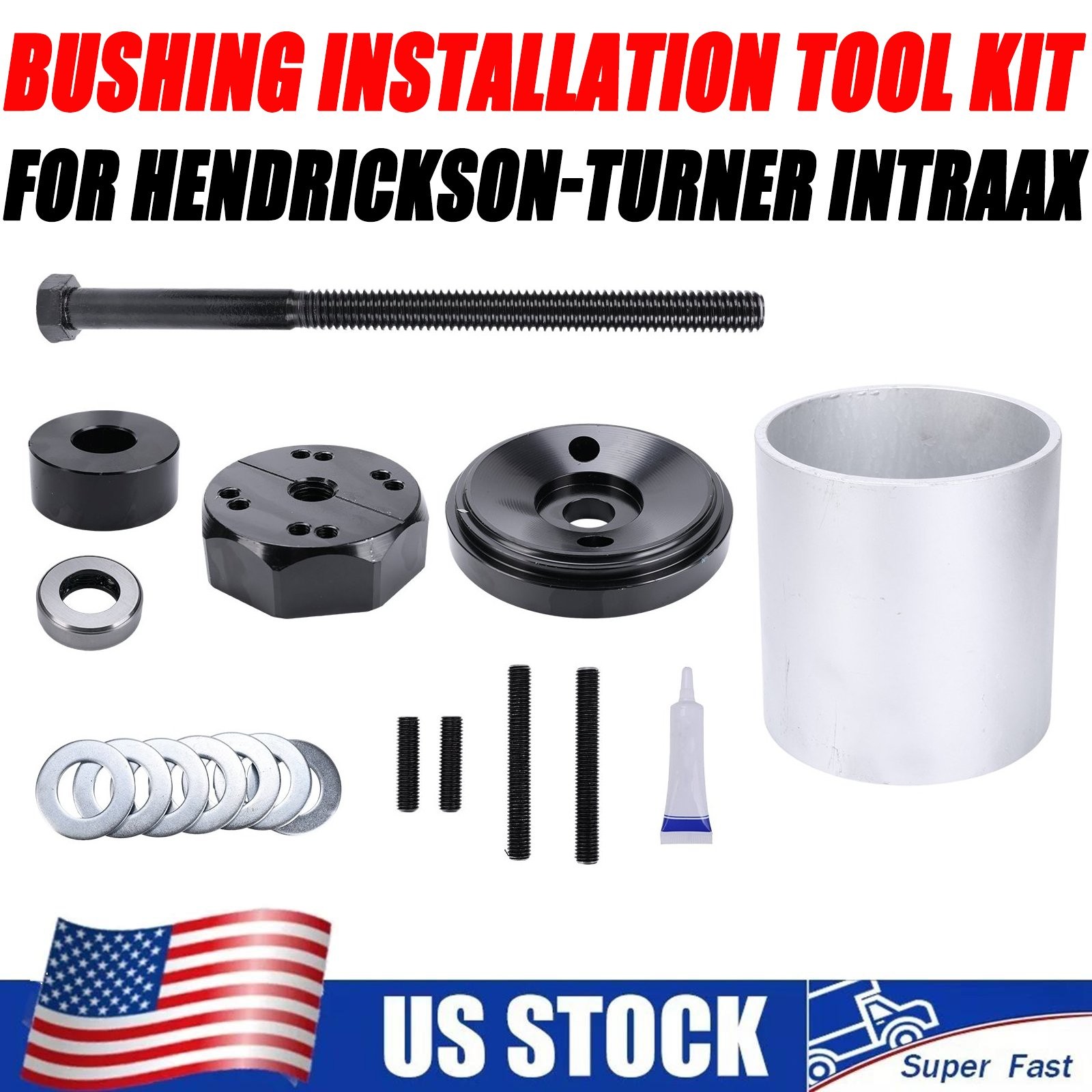 Bushing Installation Tool Kit S21307 For Hendrickson Turner Intraax Wide Bushing