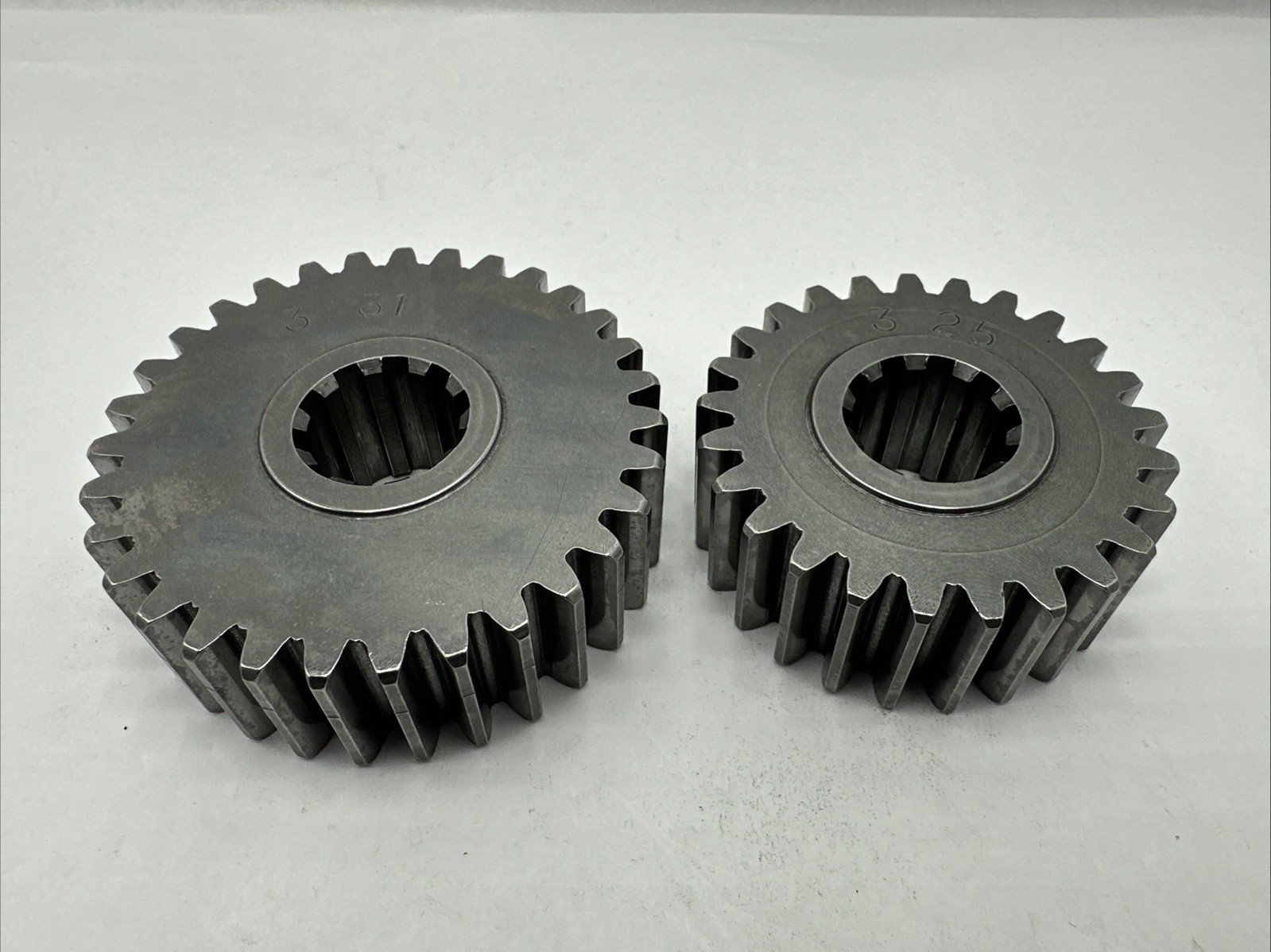 Set 3 REM Polished Steel Quick Change Gear 10 Spline Winters Performance 8503