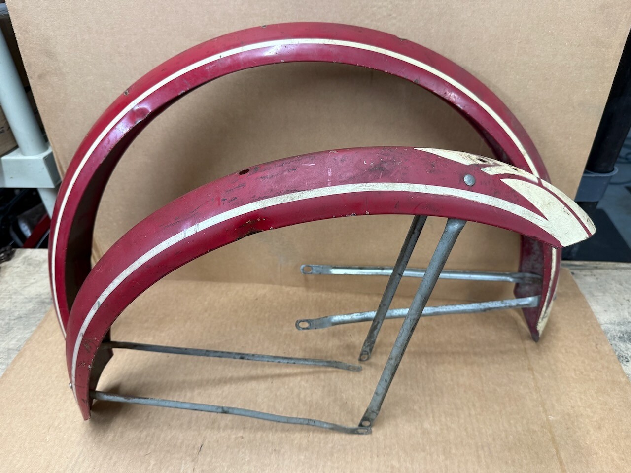 Monark Prewar Mens 5 Bar 26" Bicycle Fender Set