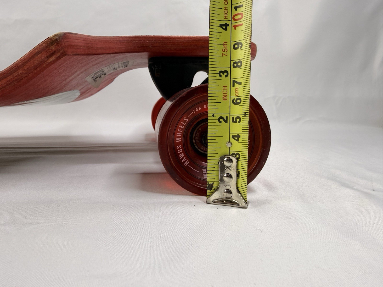 LANDYACHTZ SWITCH 35" EAGLE RED SKATEBOARD COMPLETE-9.5x35/27