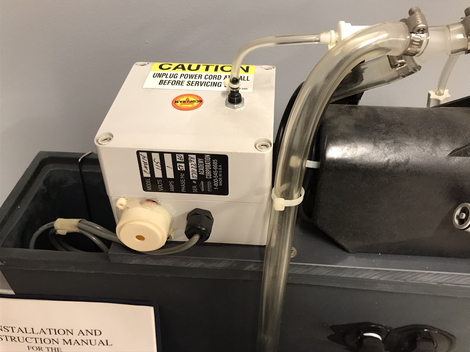 Academy XR-4WJ Silver Recovery Unit Photo Lab Chemical Noritsu Fuji