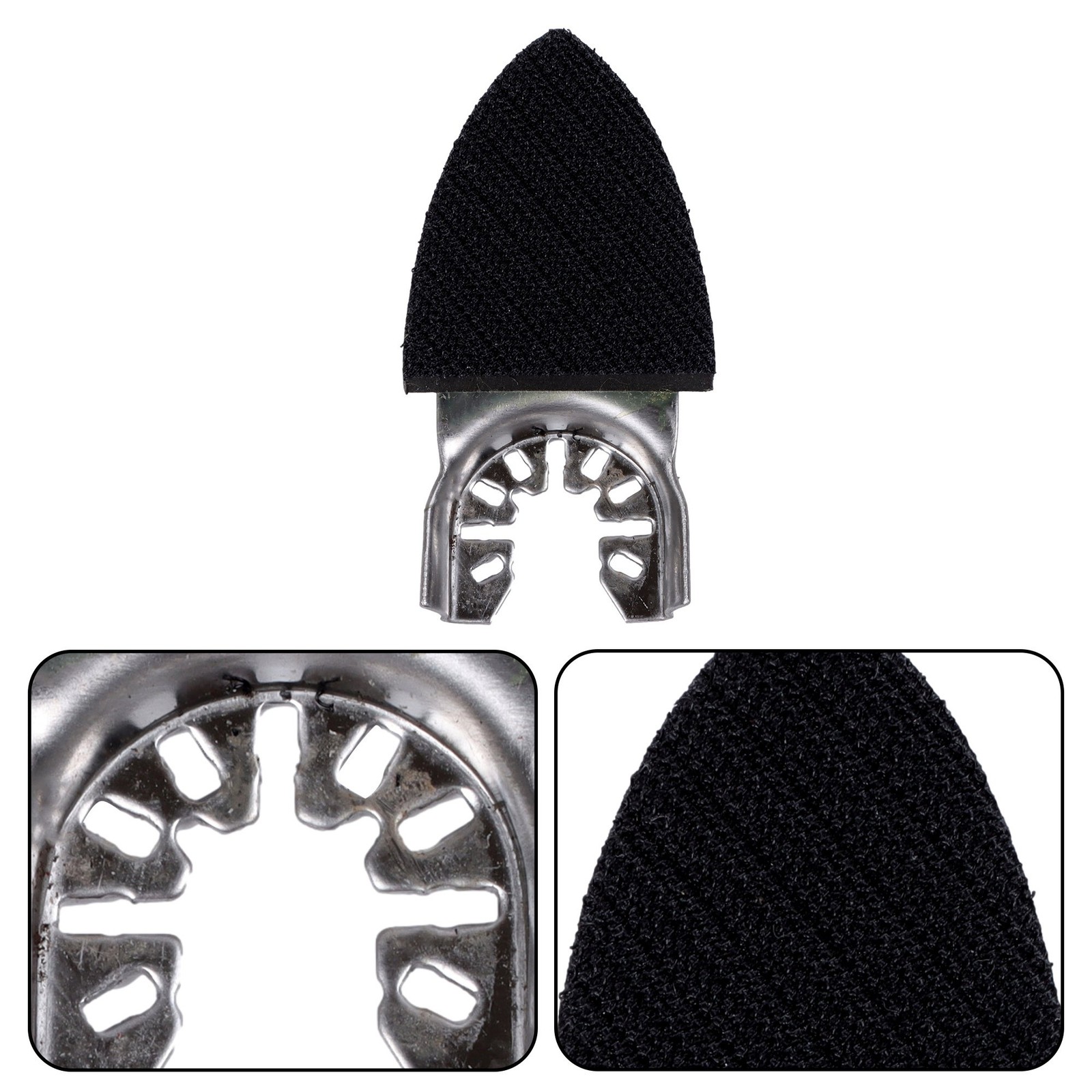 124PCS Oscillating Tool Blade Set Titanium Multi-Tool Blades with Sandpaper