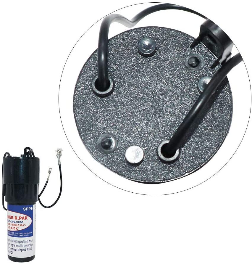 SPP5 Hard Start Super Boost HVAC Relay and Start Capacitor 3PACK