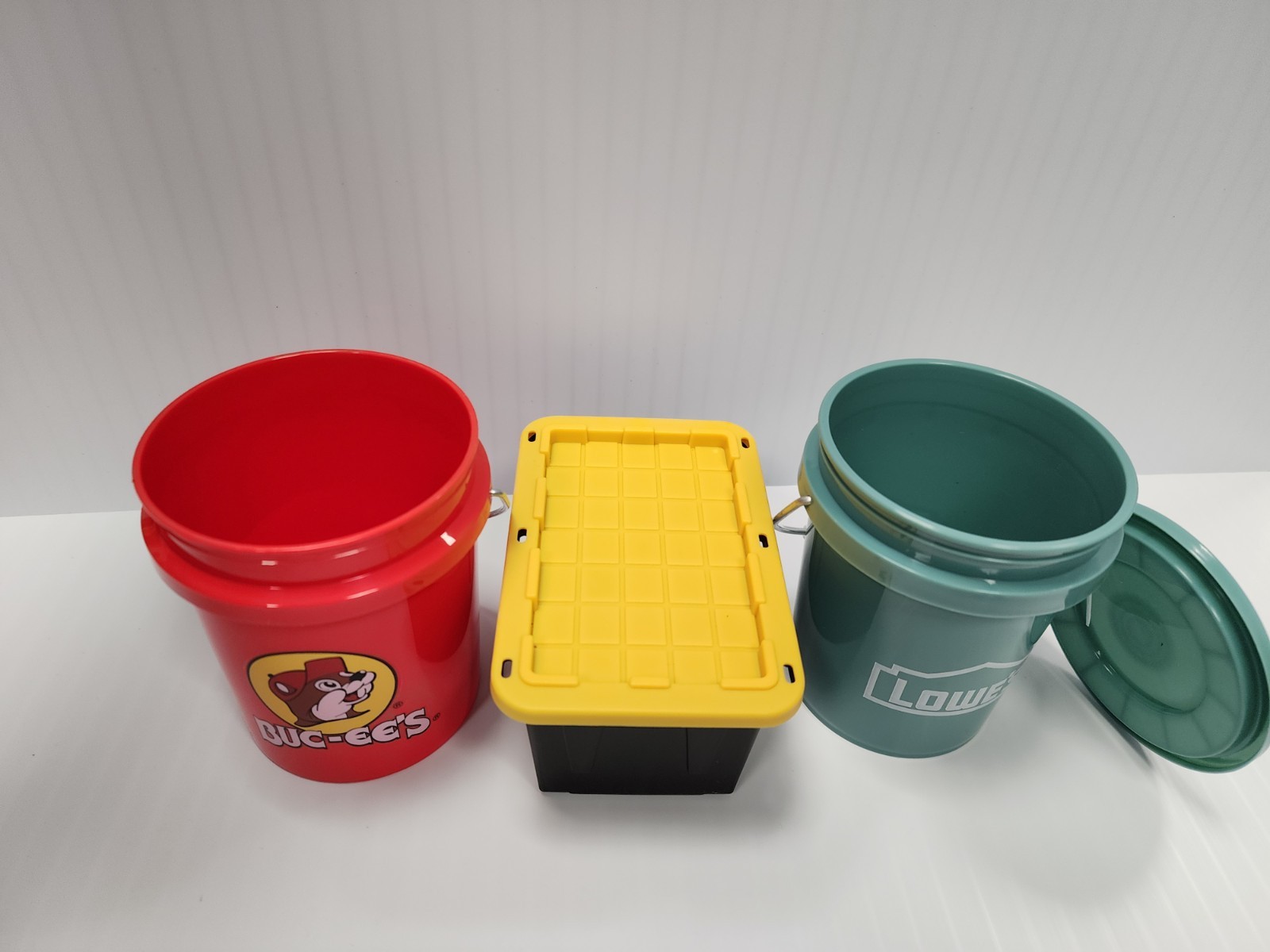 Lowe's Lowes TEAL Mini Bucket, Buc-ee's Mini Bucket & Teeny Tote 3pk