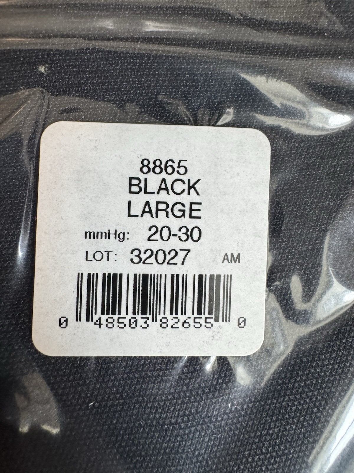 Truform Classic Medical-Style Stockings 20-30 Compression 8865BL-L (lot Of 3)