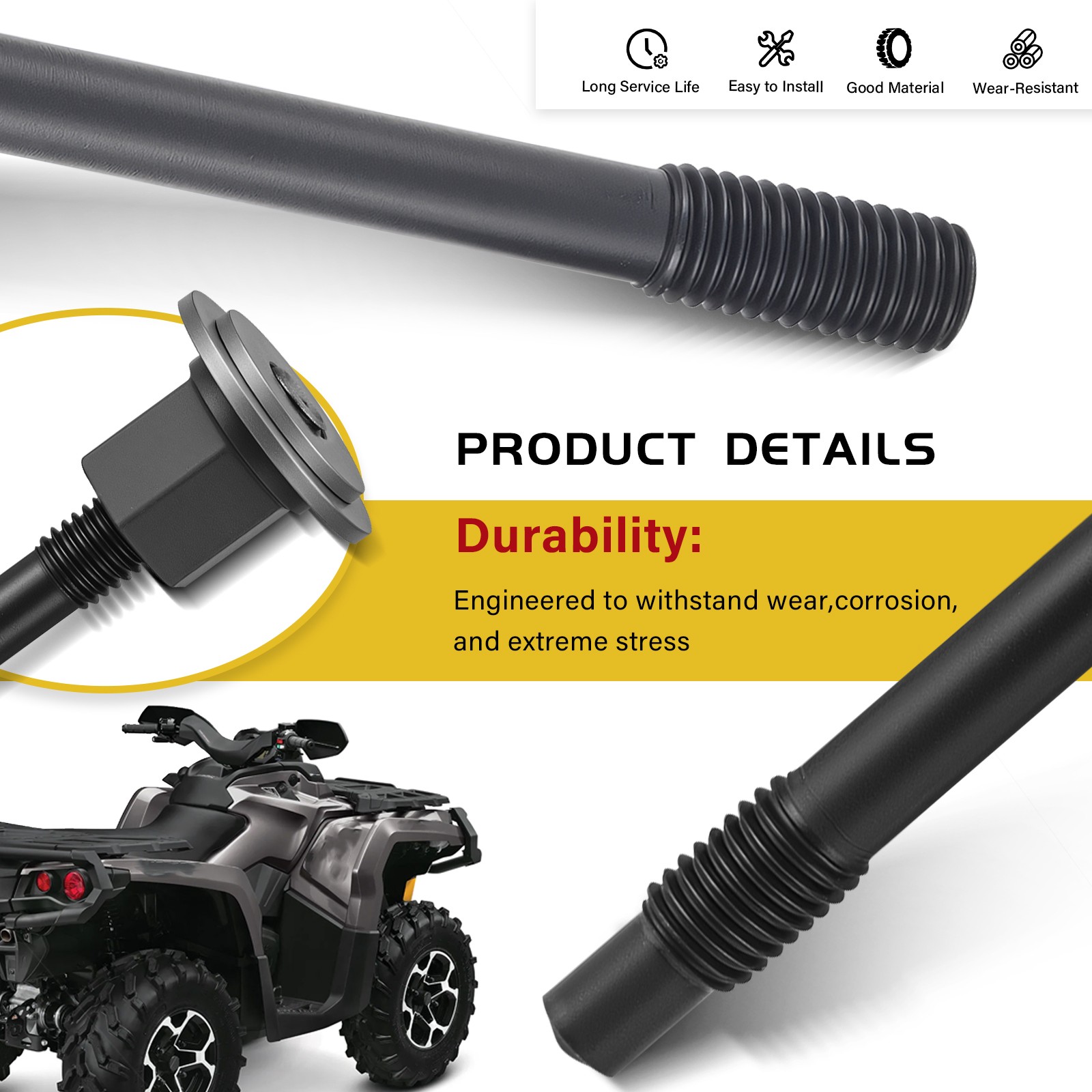 703500842 Clutch Bolt Repair Kit For Can-Am Maverick Commander Outlander 1000/R