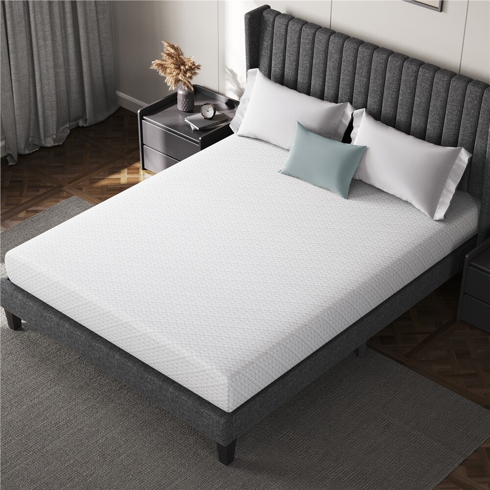 Gel Memory Foam Mattress Green Tea Mattress in a Box CertiPUR-US Certified