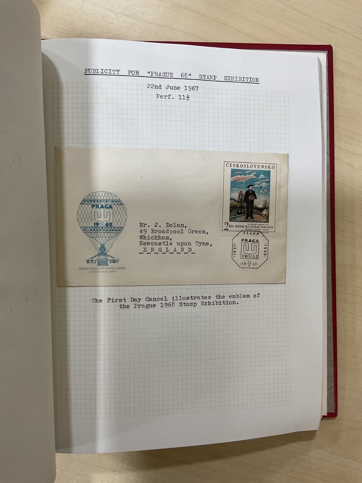 Czechoslovakia stamps. 1938 - 1970. Mint. Well written up album. G/109