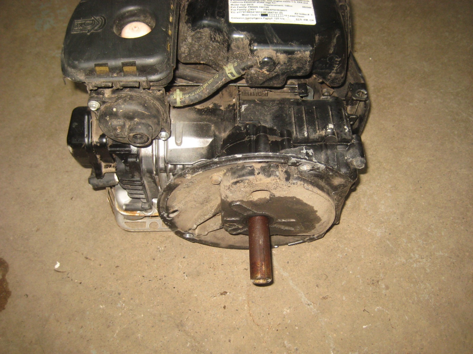 Briggs & Stratton OHV 500 E Series 140cc Vertical Shaft Push Lawn mower Engine