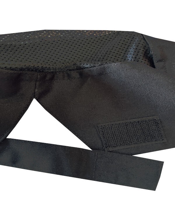 Classic Adjustable Screen Top Chef Hat Chef Head Wear Chef Beanie Cap Hat Black