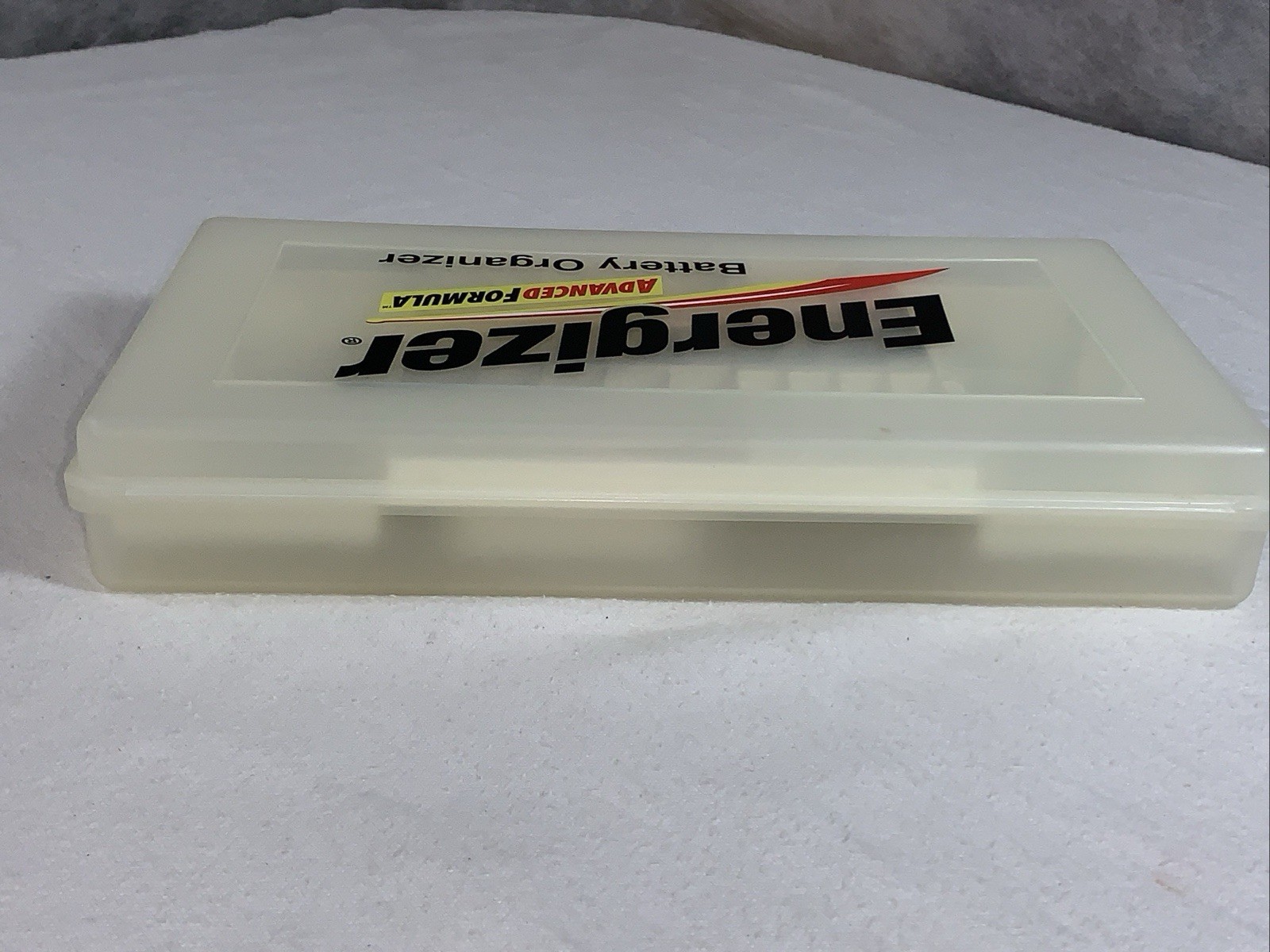 Energizer Battery Organizer Storage Case With Insert Tray 11 x 6 x 1.5 LOT OF 2