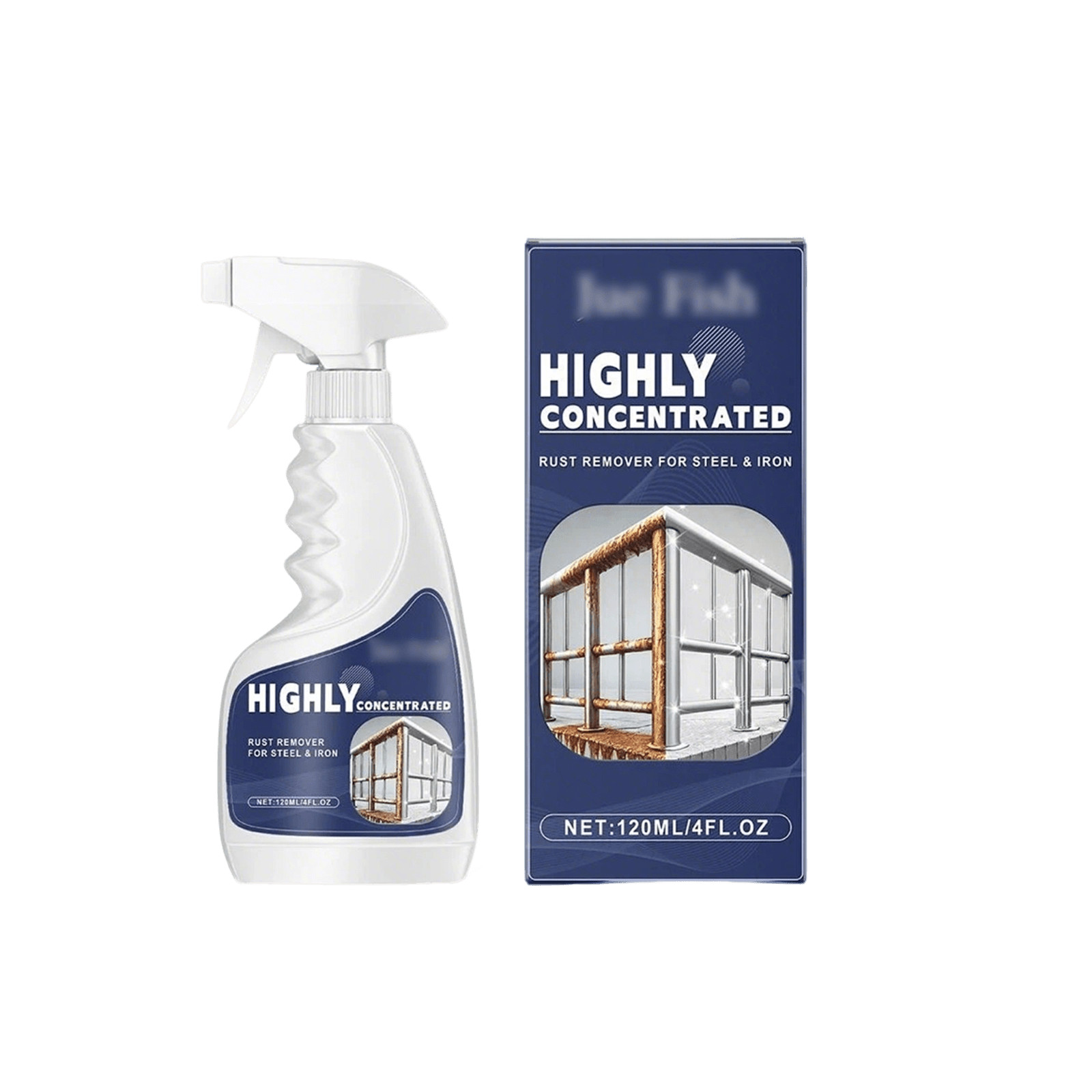 Industrial ﻿Highly Concentrated Rust Remover 120ml For Steel & Iron HOT 2026