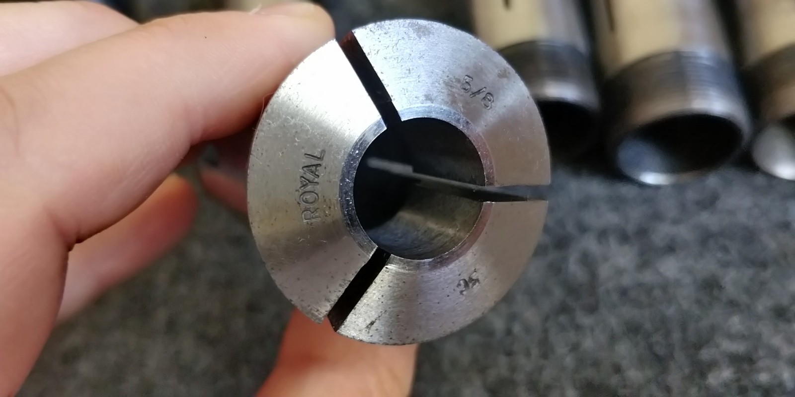 DoALL (Royal) 5C Round Collet Set 10 piece 3/16 - 1"