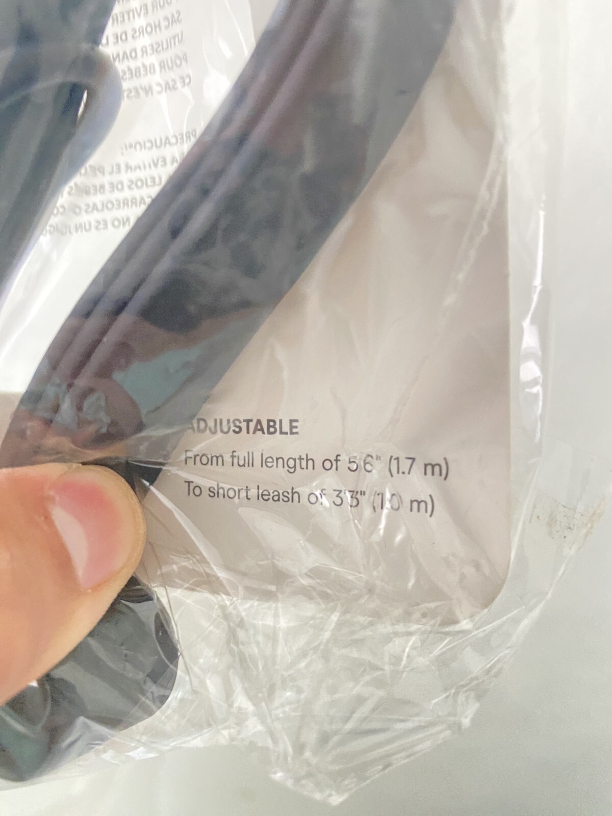 Wild One - Adjustable Dog Leash - Black - Standard - Great for Dogs up to 80 lbs