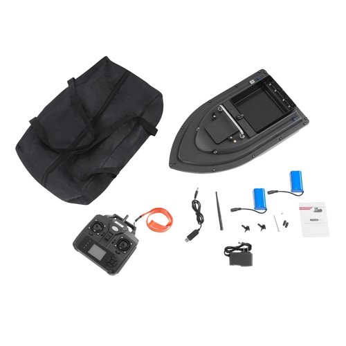 RC Fishing Bait Boat with GPS Dual Motors Fish Finder with Night Light Signal US