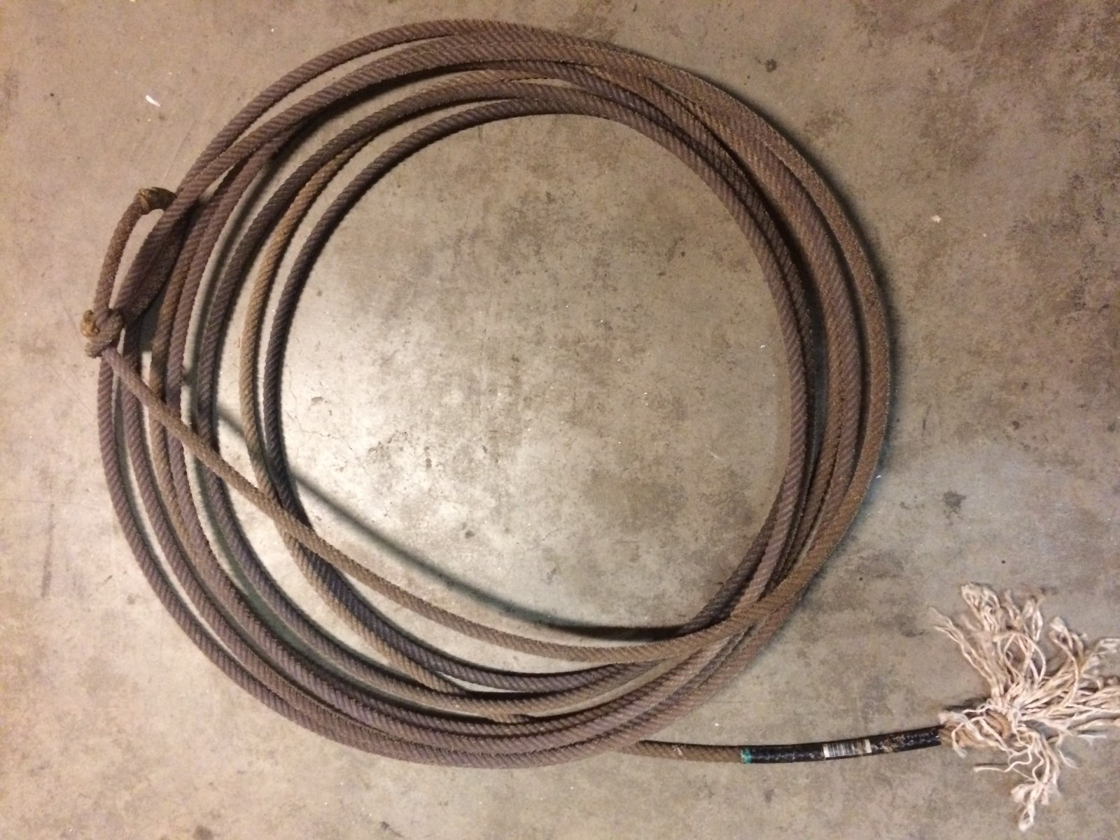 Used Cowboy Lariat Team Rope