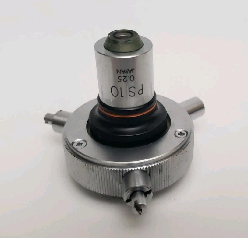 Olympus POLARIZING  MICROSCOPE POS Pol Objective PS 10x with Centering Device