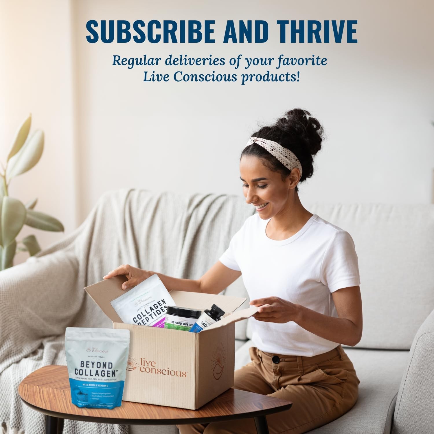 Live Conscious Beyond Brew - Superfood Coffee Live Alternative - 30 Servings