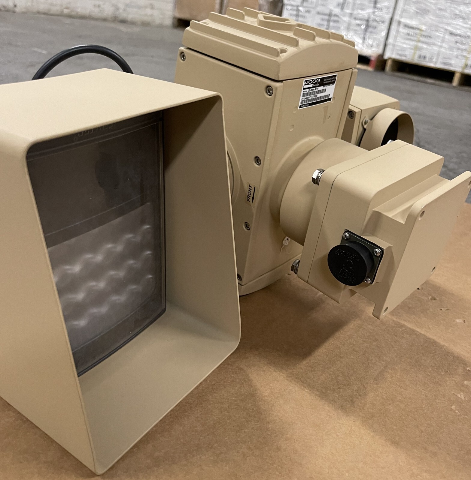 Moog Quickset GeminEye PTZ 28X zoom camera system & illuminator & cables