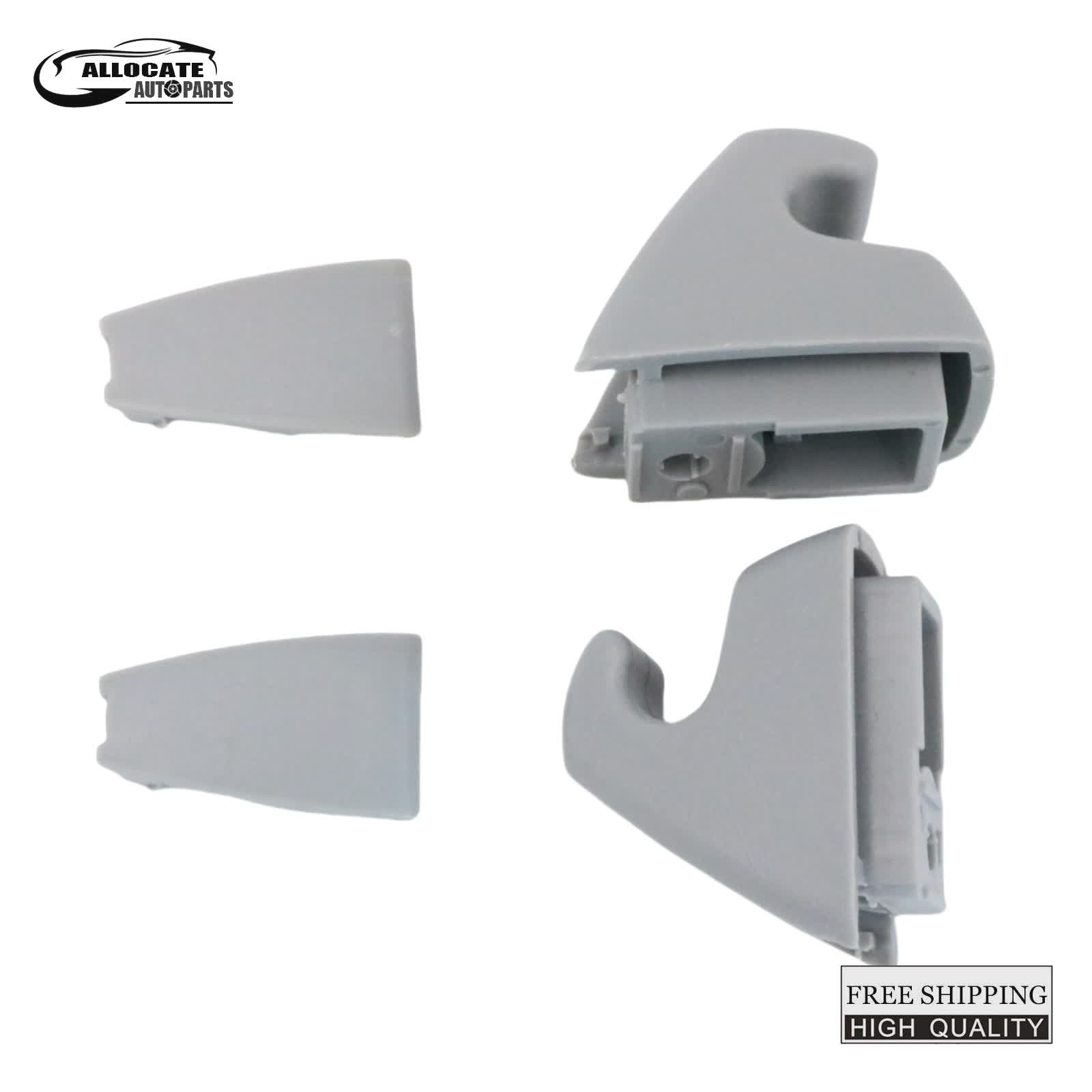 2X For Chevrolet Suburban 2500 1500 Tahoe Gray Car Sun Visor Hook Clip 15882854