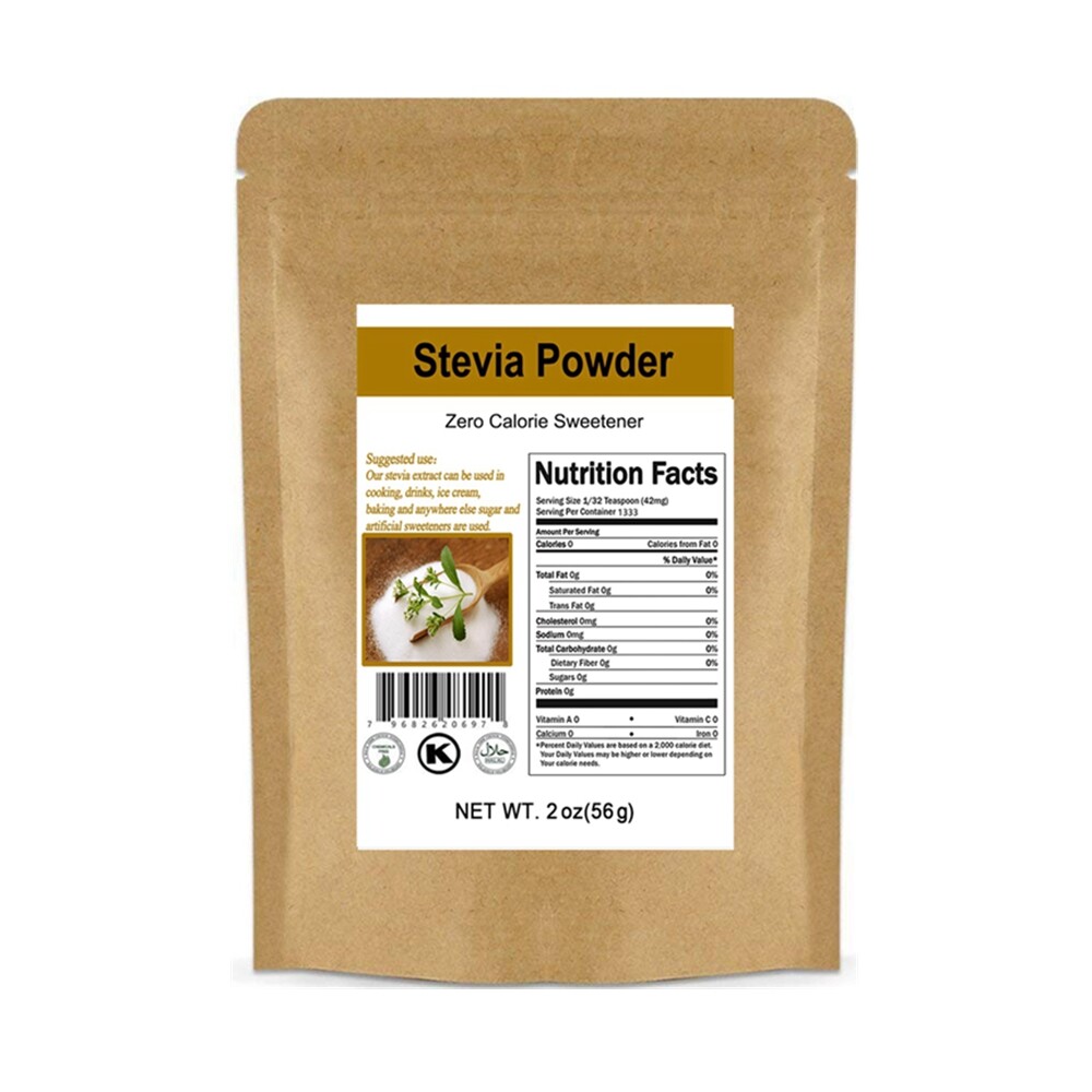 CCnature Pure Stevia Extract Powder Natural Sweetener 0 calorie Sugar Substitute